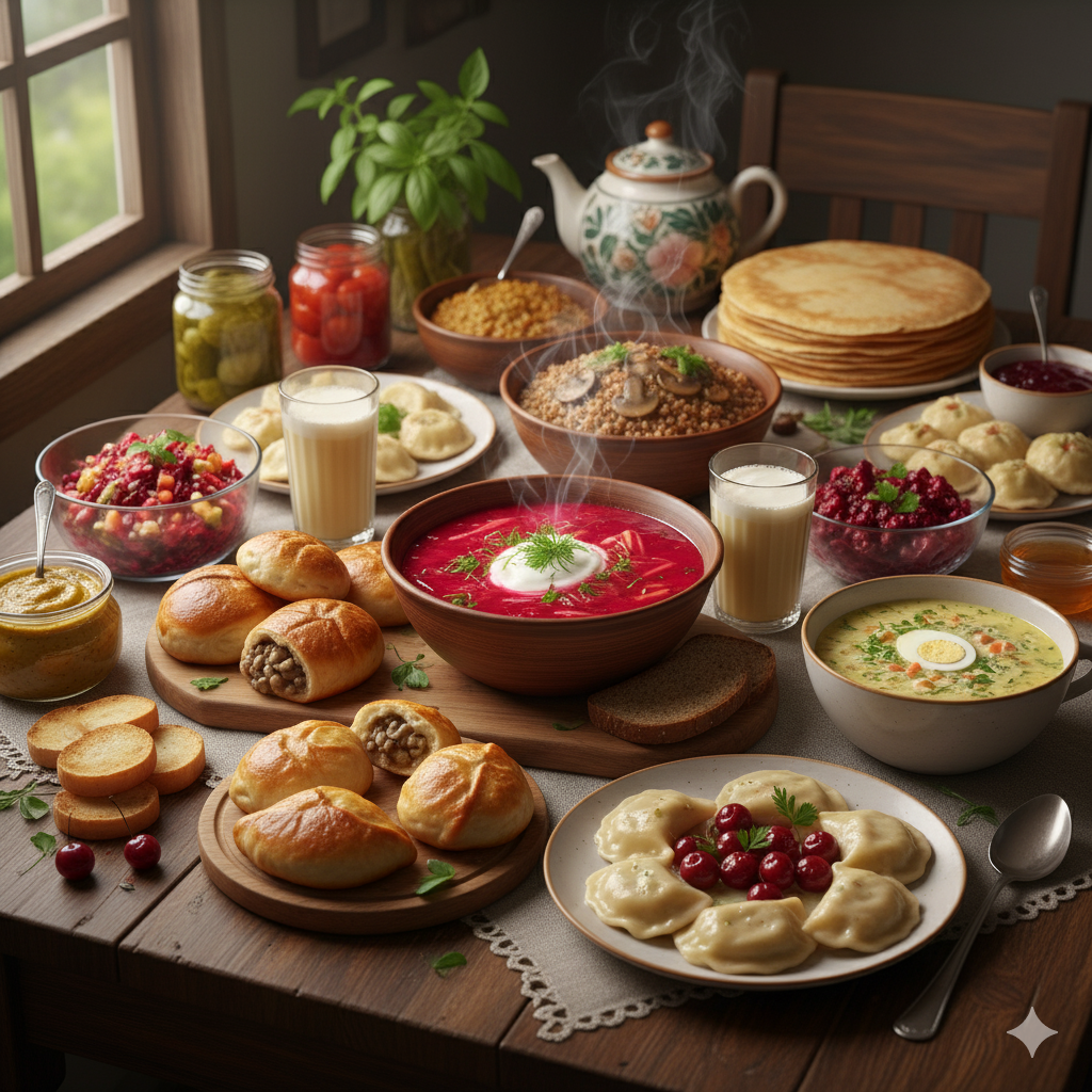 Vegetarian Food Culture in Russia