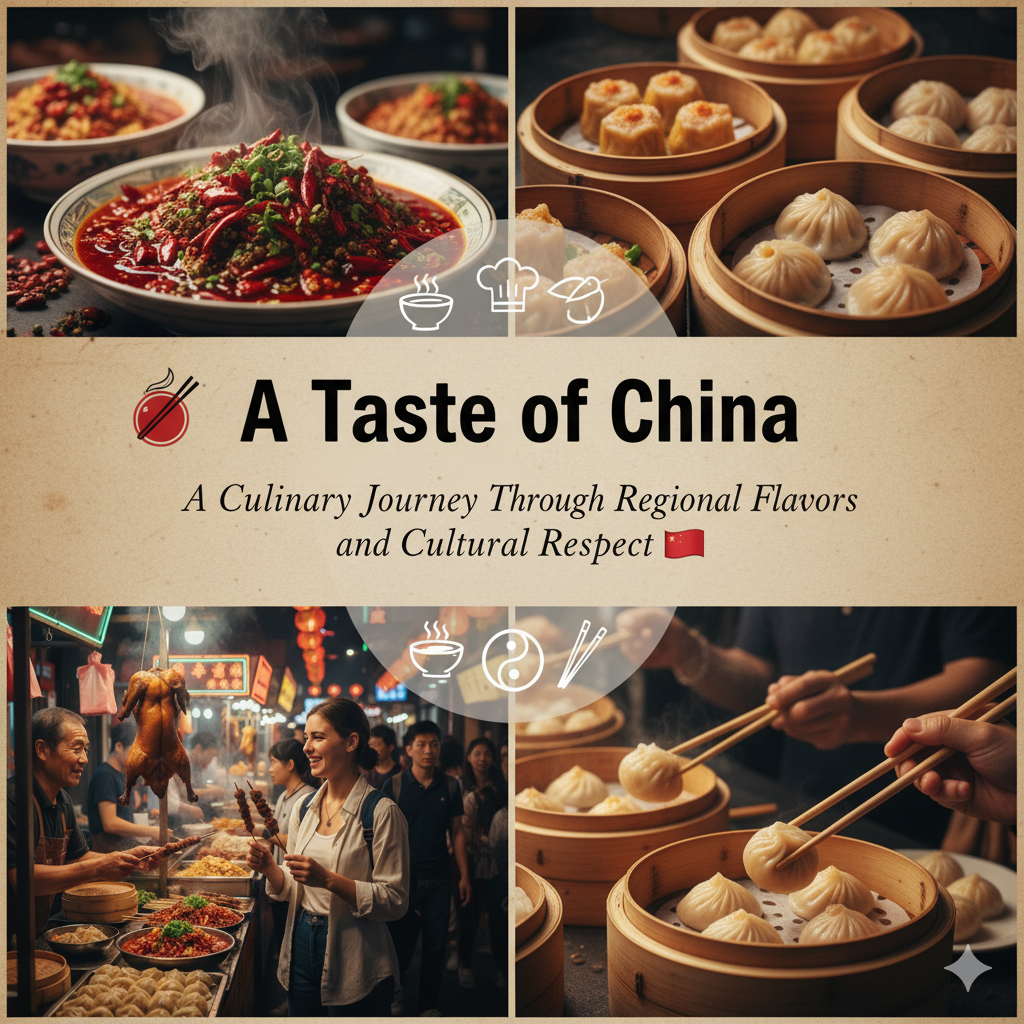 A Taste of China: A Culinary Journey Through Regional Flavors and Cultural Respect